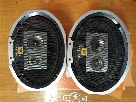 ขายโลโก้ JBL รุ่น TM Series สีส้มของแท้บริษัทมหาจักร