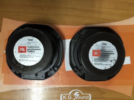 ขายโลโก้ JBL รุ่น TM Series สีส้มของแท้บริษัทมหาจักร
