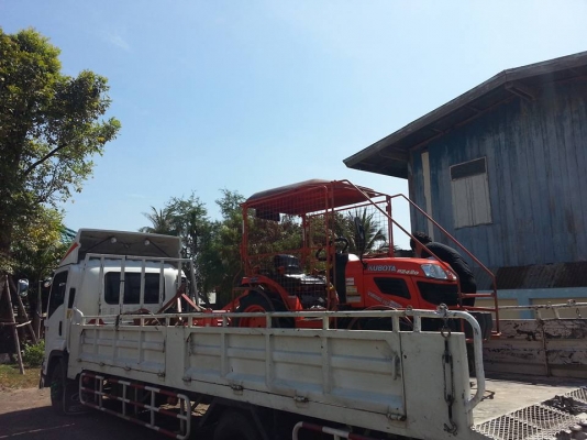 คูโบต้า B2420 4 WD พร้อมชุดหุ้มเกราะ ทำงาน 404 ชั่วโมง..สภาพดีมาก เล่มทะเบียนพร้อม