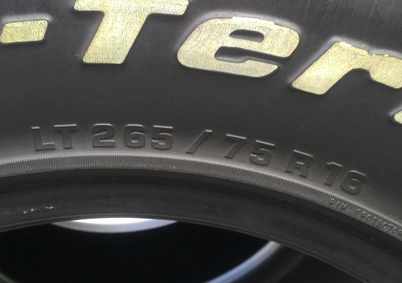 ขาย ยางBF All 265/75/16 สวยๆ