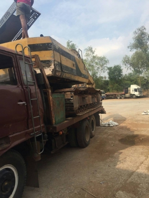 ขายด่วน CAT E200B เครื่งS6K สภาพพร้อมใช้งาน เครื่องปั้มพร้อมทำงาน เอกสารเล่มทะเบียน