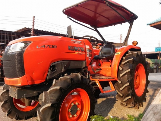 คูโบต้า L4708 4 WD  ตัวเปล่าสภาพดีมาก..รถยึดลูกค้าส่งไม่ไหว..เล่มทะเบียนพร้อม