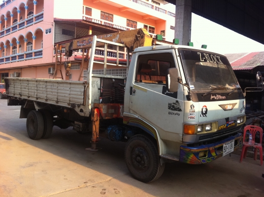 Hino FC เทรน Unic 3 ตัน 2 ชัก 3 ท่อน เครื่อง Wo6d ช่วงล่าง F