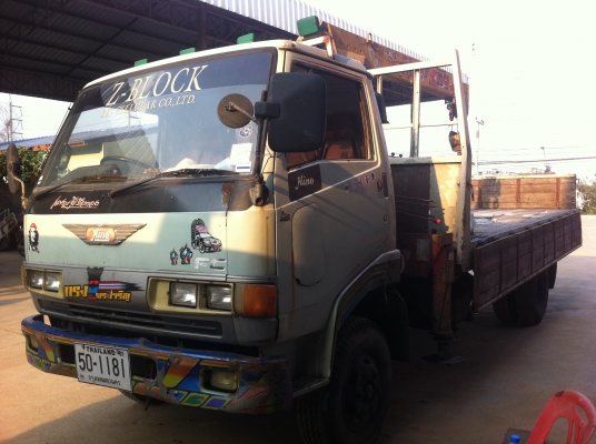 Hino FC เทรน Unic 3 ตัน 2 ชัก 3 ท่อน เครื่อง Wo6d ช่วงล่าง F