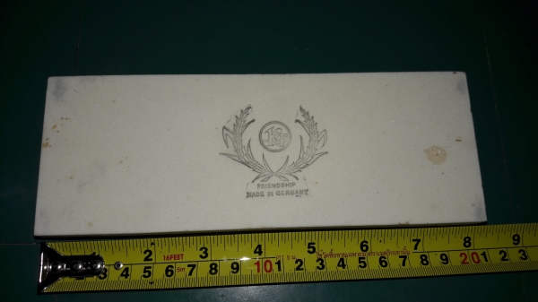 ขายหินลับมีดตรารวงข้าวงานเก่าเก็บเยอรมัน MADE IN GERMANY.