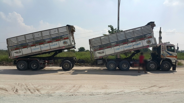 ขายรถพ่วง 24 ล้อ แม่-ลูก กระบะเนียมคอกเกษตรดั้ม อู่.เปิ่มการช่าง HINO 320 รถใช้งาน ราคา1950000 ต่อรอง ขายรถพ่วง 24 ล้อ แม่-ลูก กระบะเนียมคอกเกษตรดั้ม อู่.เปิ่มการช่าง HINO 320 รถใช้งาน ราคา1950000 ต่อรอง