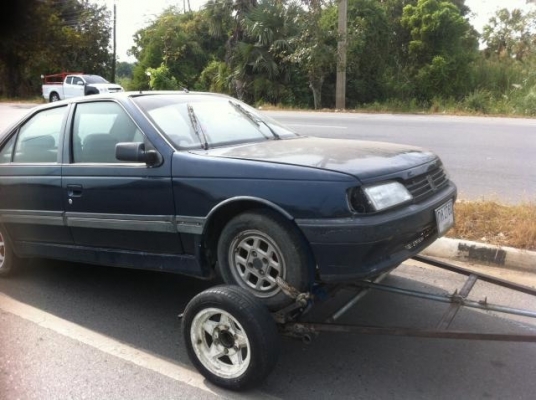 สาลี่ลากรถแบบขึ้นล้อหน้า