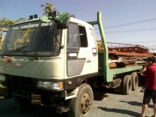 (ลงรายละเอียดใหม่..)10ล้อเพลาเดียวพื้นเรียบ..195 แรงFL3HNLA...ปี2537 เล่มพร้อม..ขายตามสภาพเท่านั้น