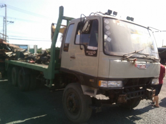 (ลงรายละเอียดใหม่..)10ล้อเพลาเดียวพื้นเรียบ..195 แรงFL3HNLA...ปี2537 เล่มพร้อม..ขายตามสภาพเท่านั้น