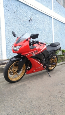 Ninja250 ปลายปี2012  รถบ้านแท้มือเดียว  เล่มชุดโอนครบ ของแต่งแน่น