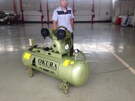 ขายปั้มลมOKURA 3แรง 250ลิตร