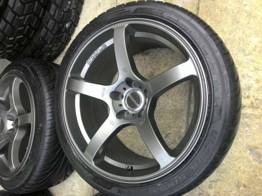 ล้อ prodrive ขอบ18 5รู 114.3  หน้า 8.5 หลัง 9.5   ให้ยางไป 8 เส้น คุ้มๆๆ ขายขาดทุนอย่างเดียว