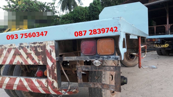 ขายรถบรรทุกกระบะพื้นเรียบ พ่วงแม่-ลูก 2 คาน