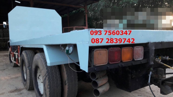 ขายรถบรรทุกกระบะพื้นเรียบ พ่วงแม่-ลูก 2 คาน