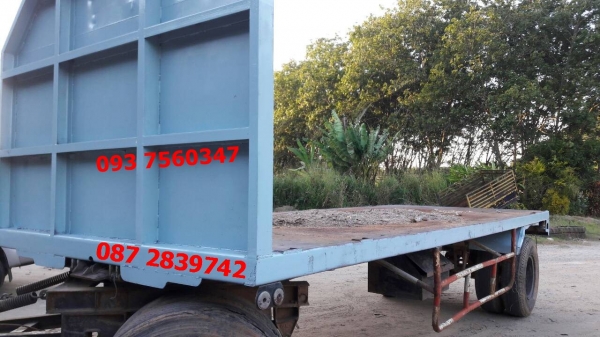 ขายรถบรรทุกกระบะพื้นเรียบ พ่วงแม่-ลูก 2 คาน