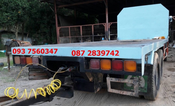 ขายรถบรรทุกกระบะพื้นเรียบ พ่วงแม่-ลูก 2 คาน