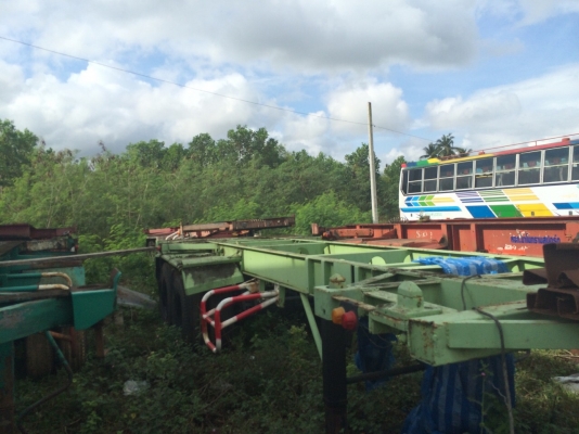 หางก้างปลา2คาน...บรรทุกตู้คอนเทนเนอร์ 6 ม.(มี12หาง เล่มพร้อม) ขายตามสภาพ...