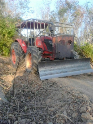 ขายรถไถ KUBOTA M9540 ใบมีดดันหน้า 3 จาน ราคา 700000