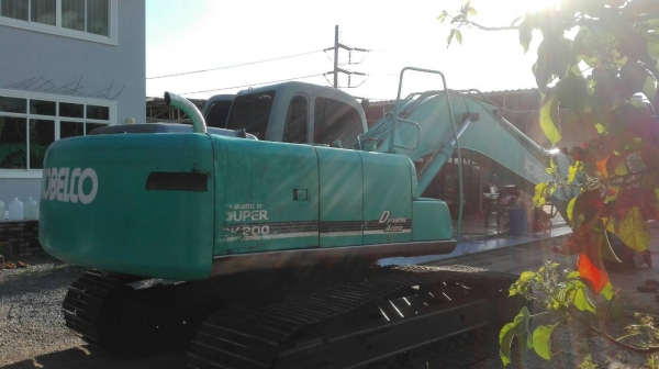 ขายรถแบคโฮ KOBELCO SK200-6 YN08 เอกสารเล่มทะเบียน ราคา 1300000