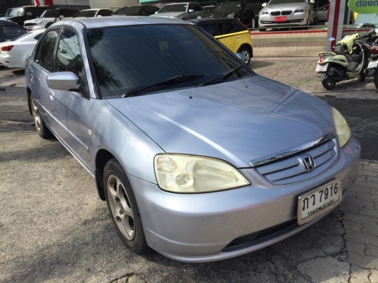 ขายถูก Civic Dimension ปี 2001 รถมือเดียวพร้อมใช้งาน ไม่ชนไม่จมน้ำไม่เคยติดแก๊ซ พร้อมโอน