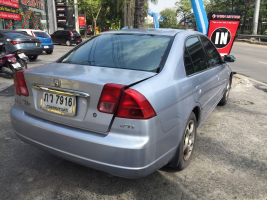 ขายถูก Civic Dimension ปี 2001 รถมือเดียวพร้อมใช้งาน ไม่ชนไม่จมน้ำไม่เคยติดแก๊ซ พร้อมโอน
