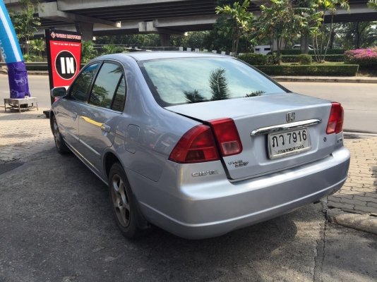 ขายถูก Civic Dimension ปี 2001 รถมือเดียวพร้อมใช้งาน ไม่ชนไม่จมน้ำไม่เคยติดแก๊ซ พร้อมโอน