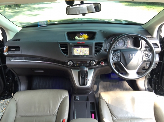 ท็อปสุด Honda CR-V 2.4EL NAVI ปี 2013 รถมือเดียวสภาพป้ายแดง ไม่เคยชนไม่เคยเครม อุปกรณ์ครบเอกสารพร้อมโอน