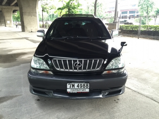 Toyota Harrier 300G ปี 2002 รถสวย สภาพพร้อมใช้งาน ไม่มีประวัติเชี่ยวชน อุปกรณ์ครบ เอกสารพร้อมโอน