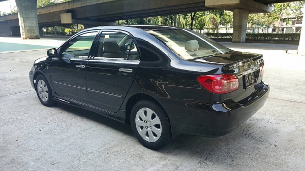 Toyota Altis 1.6E ปี 2004 รถสวยสภาพดี ภายในสะอาด รถใช้น้อย ไม่ชนไม่จมน้าไม่ติดแก๊ซ เอกสารพร้อมโอน