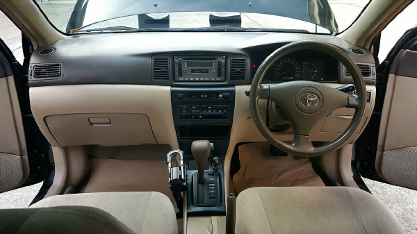 Toyota Altis 1.6E ปี 2004 รถสวยสภาพดี ภายในสะอาด รถใช้น้อย ไม่ชนไม่จมน้าไม่ติดแก๊ซ เอกสารพร้อมโอน