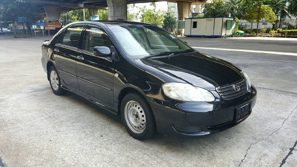 Toyota Altis 1.6E ปี 2004 รถสวยสภาพดี ภายในสะอาด รถใช้น้อย ไม่ชนไม่จมน้าไม่ติดแก๊ซ เอกสารพร้อมโอน