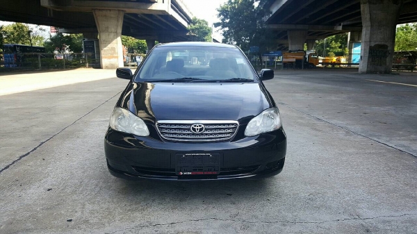 Toyota Altis 1.6E ปี 2004 รถสวยสภาพดี ภายในสะอาด รถใช้น้อย ไม่ชนไม่จมน้าไม่ติดแก๊ซ เอกสารพร้อมโอน
