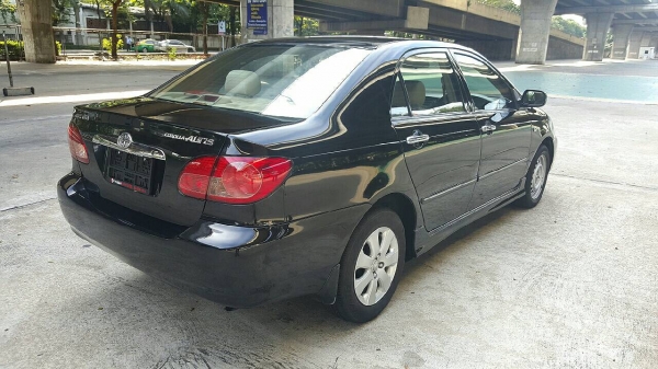Toyota Altis 1.6E ปี 2004 รถสวยสภาพดี ภายในสะอาด รถใช้น้อย ไม่ชนไม่จมน้าไม่ติดแก๊ซ เอกสารพร้อมโอน