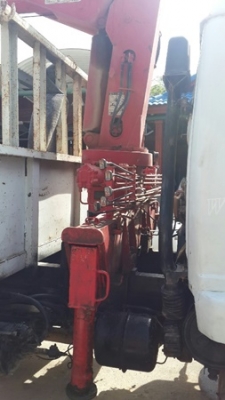 รถบรรทุก HINO ติดเครน รุ่น FD164E เครน 3 ตัน ท้อง V  195 แรงม้า