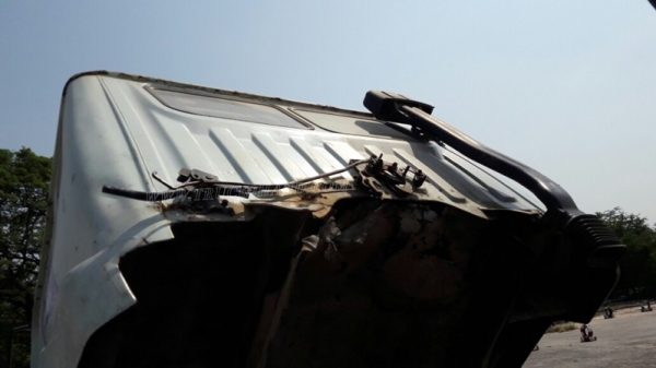 รถบรรทุก HINO ติดเครน รุ่น FD164E เครน 3 ตัน ท้อง V  195 แรงม้า