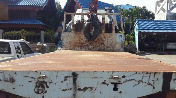 รถบรรทุก HINO ติดเครน รุ่น FD164E เครน 3 ตัน ท้อง V  195 แรงม้า