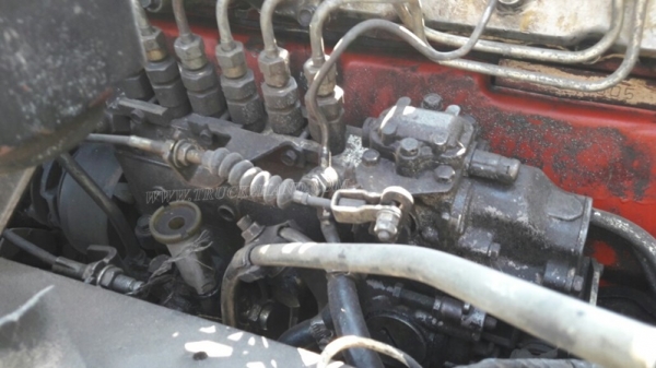 รถบรรทุก HINO ติดเครน รุ่น FD164E เครน 3 ตัน ท้อง V  195 แรงม้า