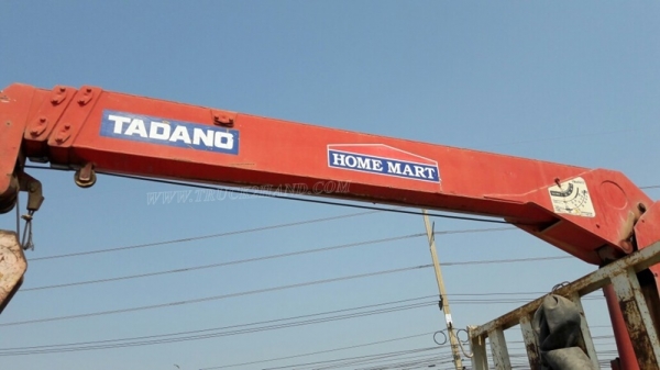 รถบรรทุก HINO ติดเครน รุ่น FD164E เครน 3 ตัน ท้อง V  195 แรงม้า