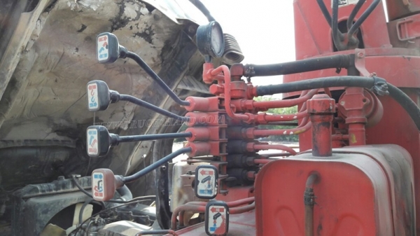 รถบรรทุก HINO ติดเครน รุ่น FD164E เครน 3 ตัน ท้อง V  195 แรงม้า