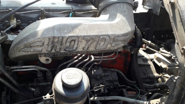 รถบรรทุก HINO ติดเครน รุ่น FD164E เครน 3 ตัน ท้อง V  195 แรงม้า