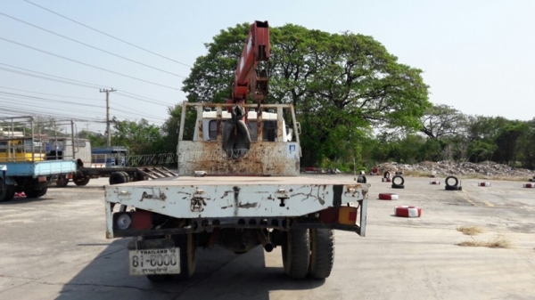 รถบรรทุก HINO ติดเครน รุ่น FD164E เครน 3 ตัน ท้อง V  195 แรงม้า