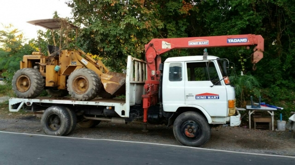 รถบรรทุก HINO ติดเครน รุ่น FD164E เครน 3 ตัน ท้อง V  195 แรงม้า
