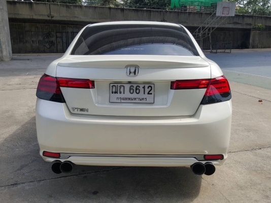 ขายถูก Honda Accord 2.4EL NAVI ปี 2008 สภาพสวยจัดแต่สไตร์ VIP ช่วงล่างถุงลม