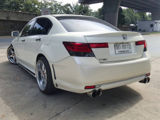 ขายถูก Honda Accord 2.4EL NAVI ปี 2008 สภาพสวยจัดแต่สไตร์ VIP ช่วงล่างถุงลม