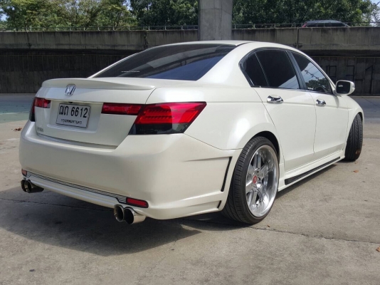 ขายถูก Honda Accord 2.4EL NAVI ปี 2008 สภาพสวยจัดแต่สไตร์ VIP ช่วงล่างถุงลม