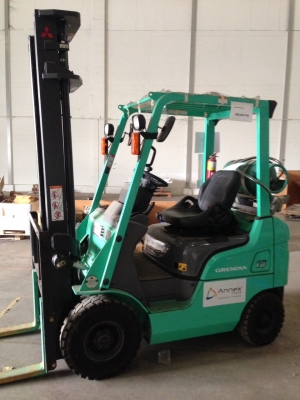 สนใจต่อรองราคาได้ที่ infoแอดannexpower.com Mitsubishi Fork-Lift เบนซิน ติดแก๊ส LPG รับโหลด 1.5 ตัน สูง 4 เมตร ใช้งานน้อยมาก