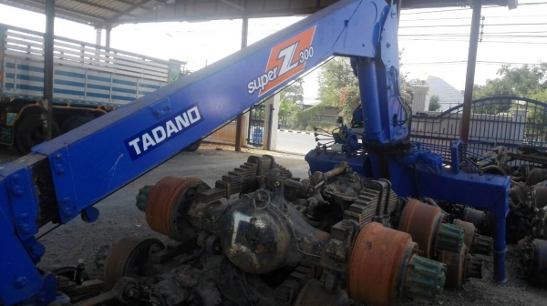 ขาย175000บาท เครน4ตัน4ปลอก3ชัก ขาเหลียม สภาพสวยพร้อมใช้