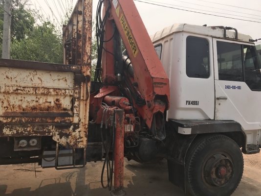 มิซู 6ล้อติดเฮียบ 5 ตัน พร้อมกะบะบรรทุก เอกสาร+เล่มพร้อม