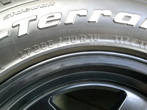 Max + BF All USA. 265/70/16 ปี11 สวยๆ 1ชุด