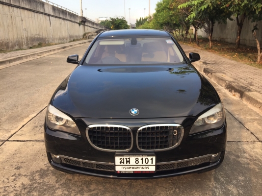 BMW 740Li ปี 2010 รถมือเดียวป้ายแดง ไมล์แท้ 78.xxx km ออกศูนย์ German Auto
